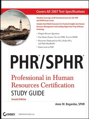 cover image of PHR/SPHR